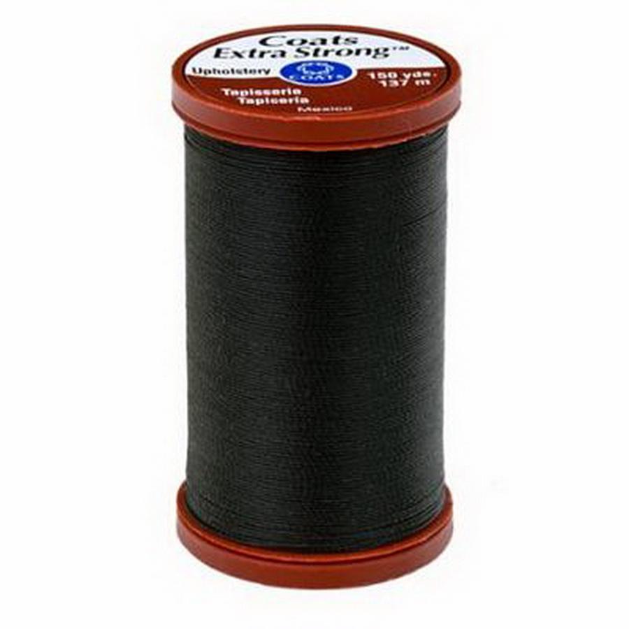 Coats & Clark Coats Upholstery 150yds 3/Box Black (Box of 3) - Sewingmachinesplus.com