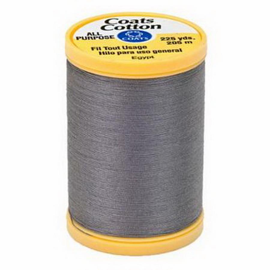 Coats Cotton 225yds 3/box, Slate - Sewingmachinesplus.com