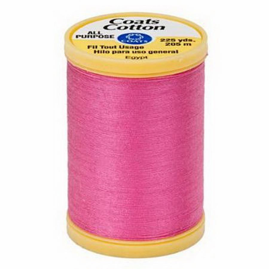 Coats & Clark Coats Cotton 225yds 3/Box Hot Pink (Box of 3) - Sewingmachinesplus.com