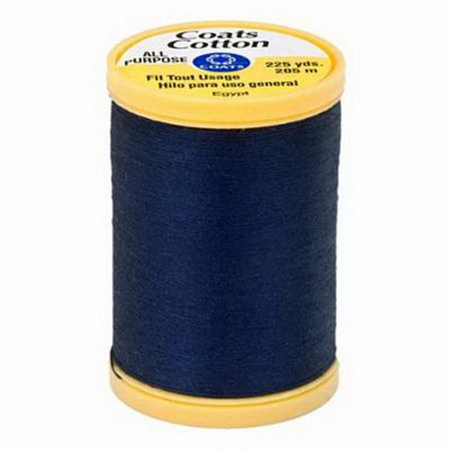 Coats Cotton 225yds 3/box, Navy BOX03 - Sewingmachinesplus.com