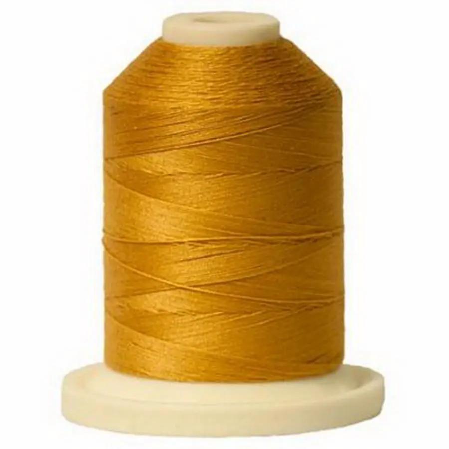 Signature Cotton 40wt Solids 700yd Mustard - Sewingmachinesplus.com