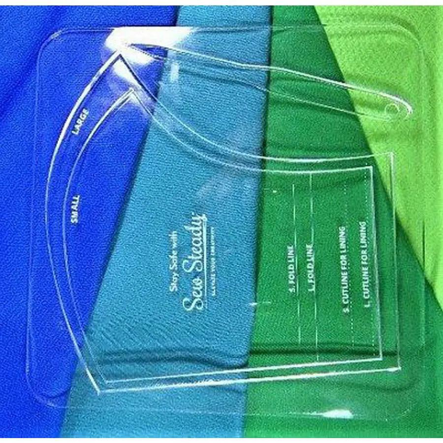 Sew Steady Face Mask Ruler - Small/Large - Sewingmachinesplus.com