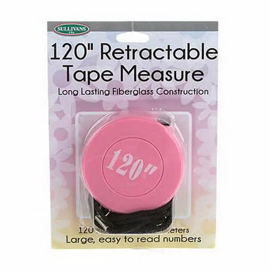 Retract Tape Mea 120in Pink - Sewingmachinesplus.com