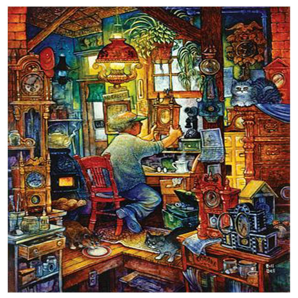 The Clockmaker 1000pc Puzzle - Sewingmachinesplus.com