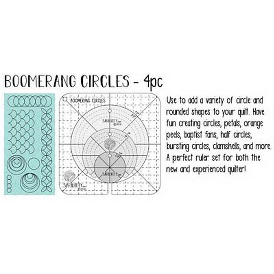 Sariditty Boomerang/Circles Set-Low Shank 3mm