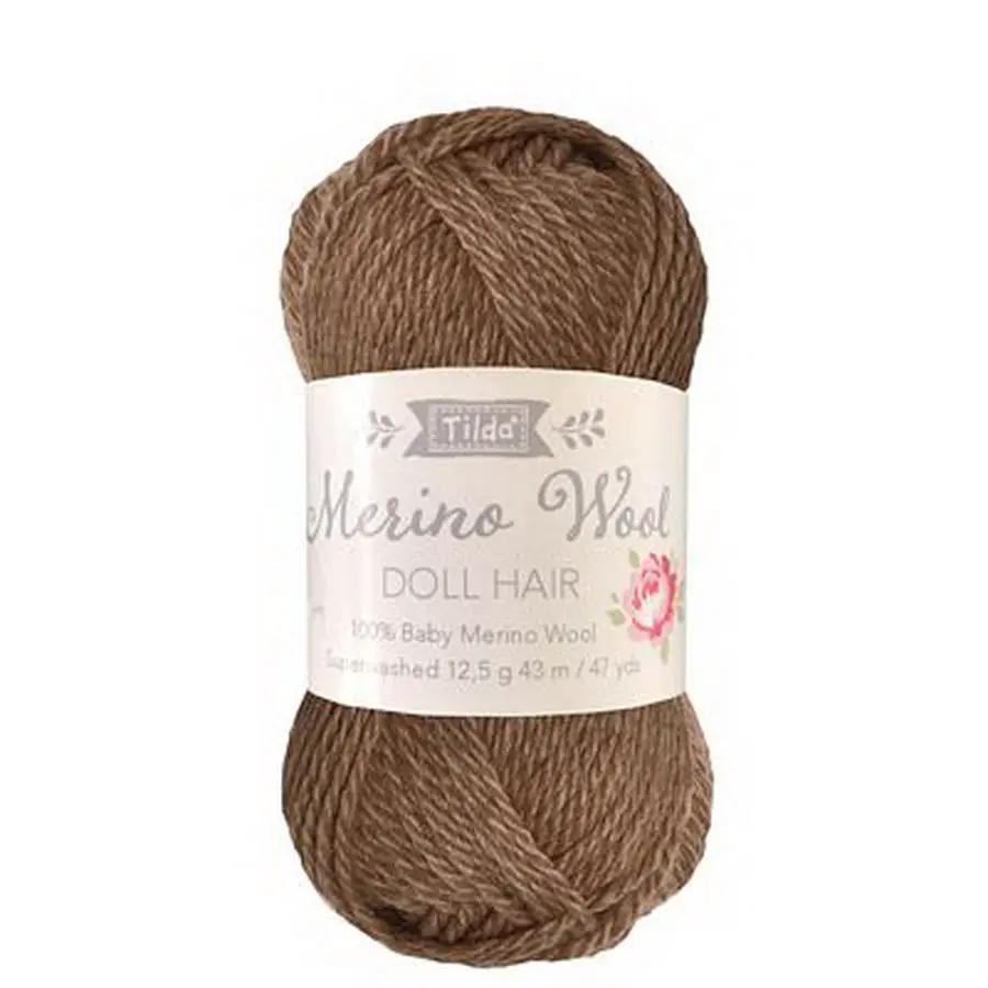 Tilda - Yarn for Doll Hair Bwn - Sewingmachinesplus.com