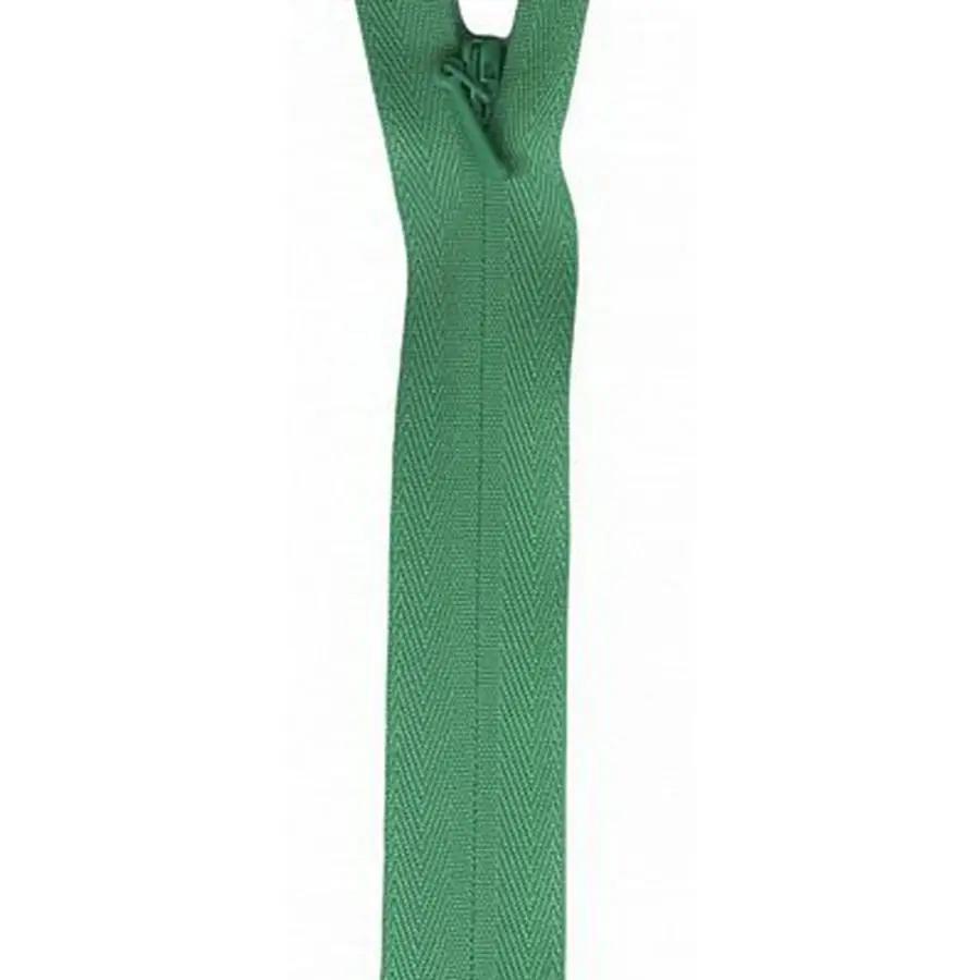 art.318 Unique Invisible Zipper 18" Shamrock Green (Box of 3) - Sewingmachinesplus.com