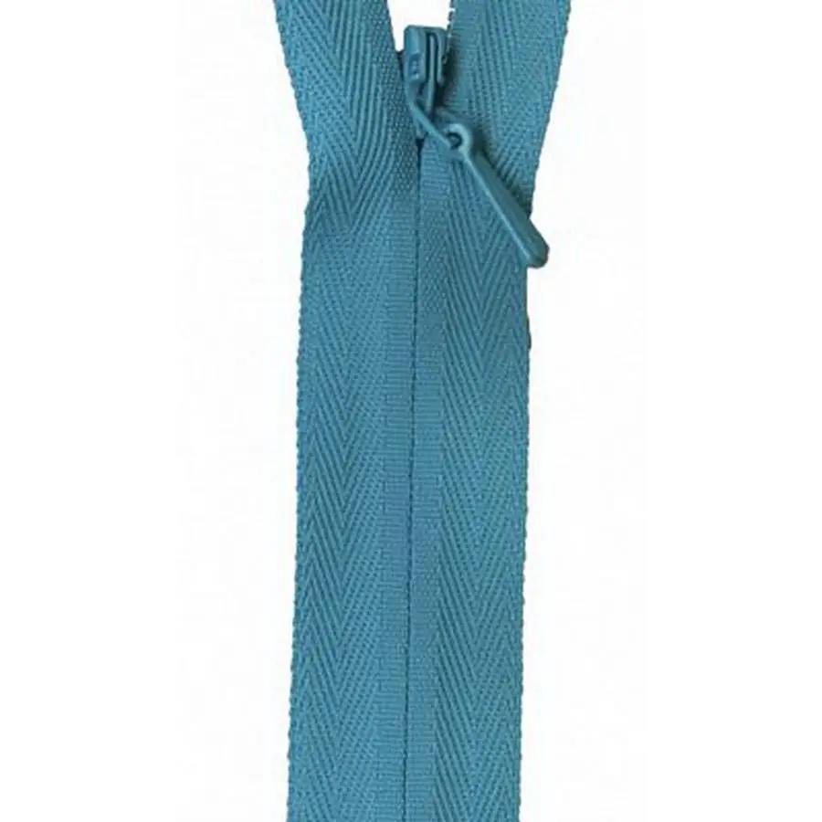art.318 Unique Invisible Zipper 18" Aqua (Box of 3) - Sewingmachinesplus.com