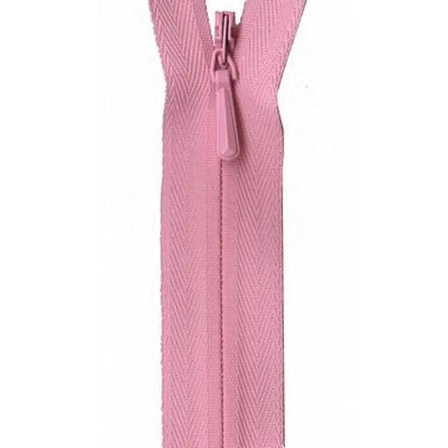 art.322 Unique Invisible Zipper 22" Pink (Box of 3) - Sewingmachinesplus.com
