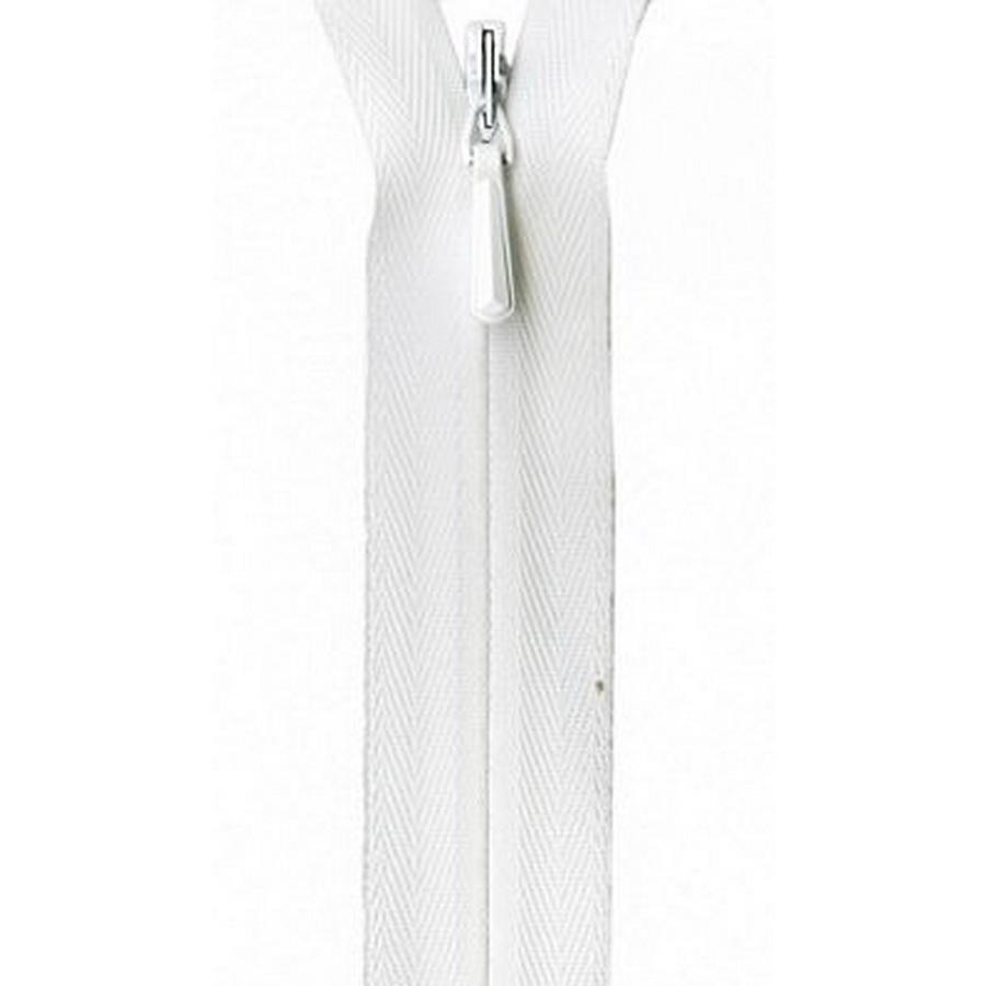 art.309 Unique Invisible Zipper 9" White (Box of 3) - Sewingmachinesplus.com