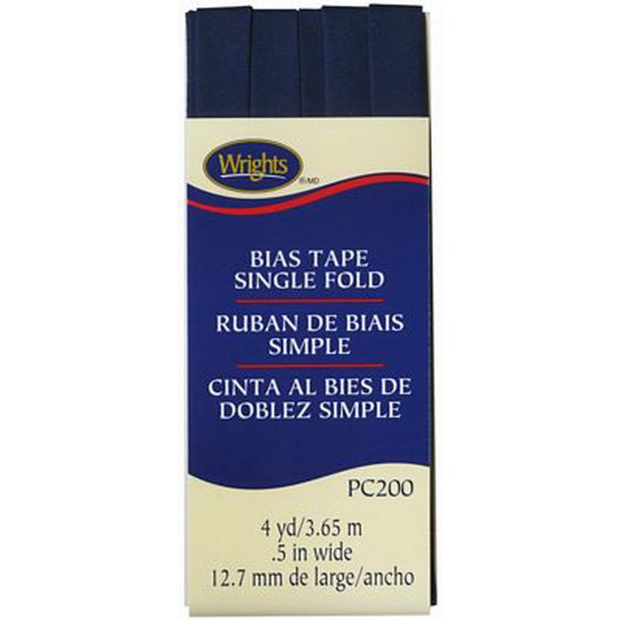 Bias Tape SF 1/2in 4yd Navy - Sewingmachinesplus.com