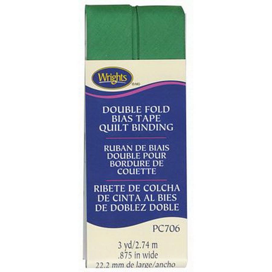 Quilt Binding Double Fold Emerald (Box of 3) - Sewingmachinesplus.com