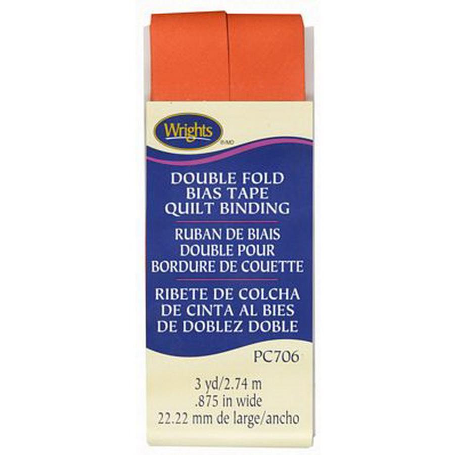 Quilt Binding Double Fold Orange (Box of 3) - Sewingmachinesplus.com