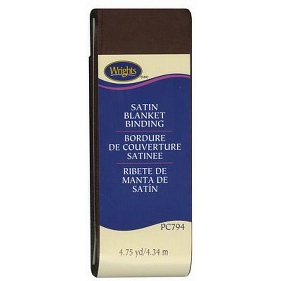 Satin Blanket Binding Seal Brown (Box of 3) - Sewingmachinesplus.com