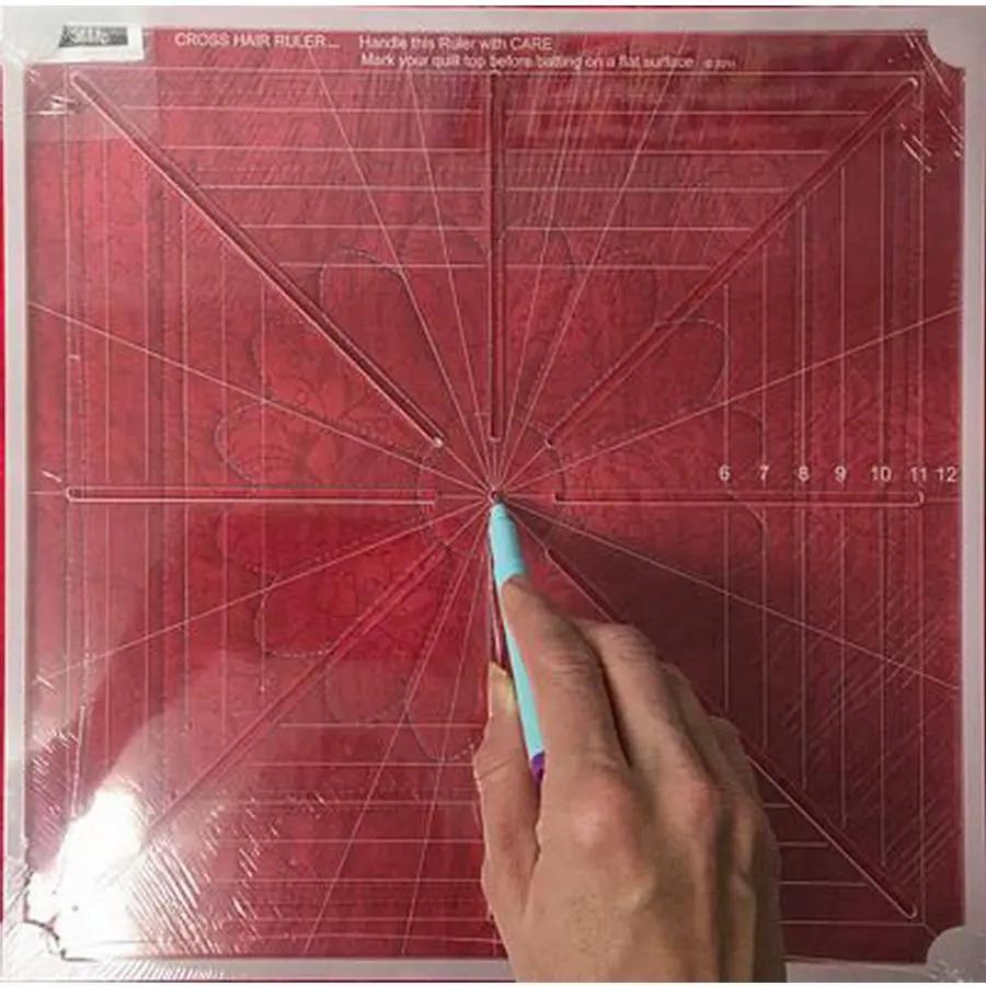 Cross Hair Square Ruler 8pt 8.5 - Sewingmachinesplus.com
