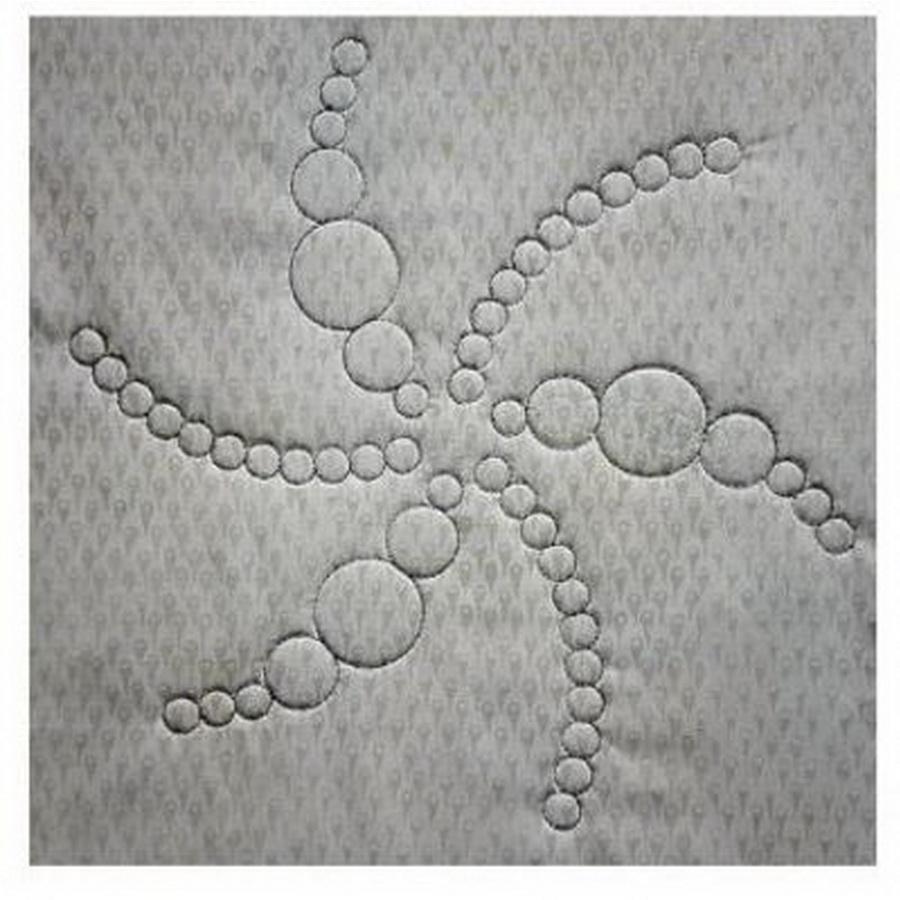 Ruler Cross Hair Spiral 6pt - Sewingmachinesplus.com