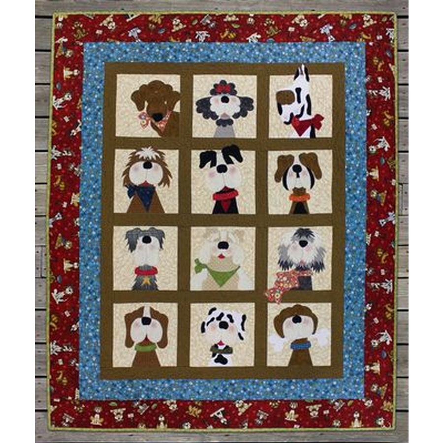 Dog Gone Cute Pattern - Sewingmachinesplus.com