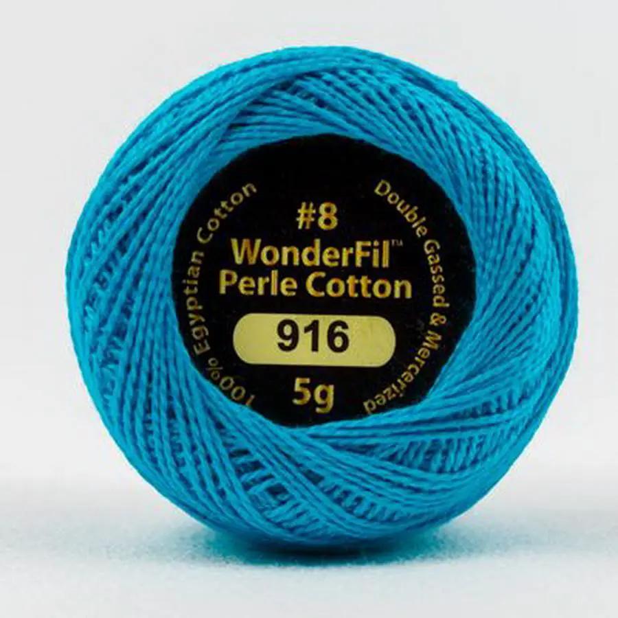 Eleganza Solid 8, 5g ball, 5/box, Blue Lagoon BOX05 - Sewingmachinesplus.com