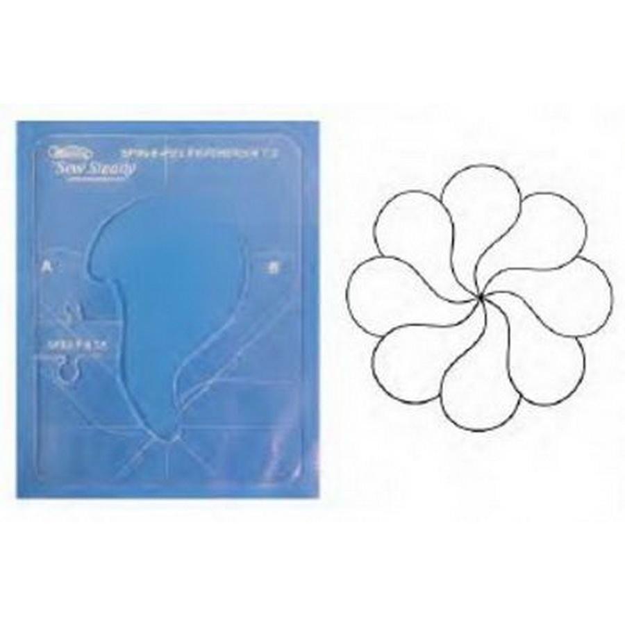 Spin - E - Feather 4 - pc Template Set - High Shank - Sewingmachinesplus.com
