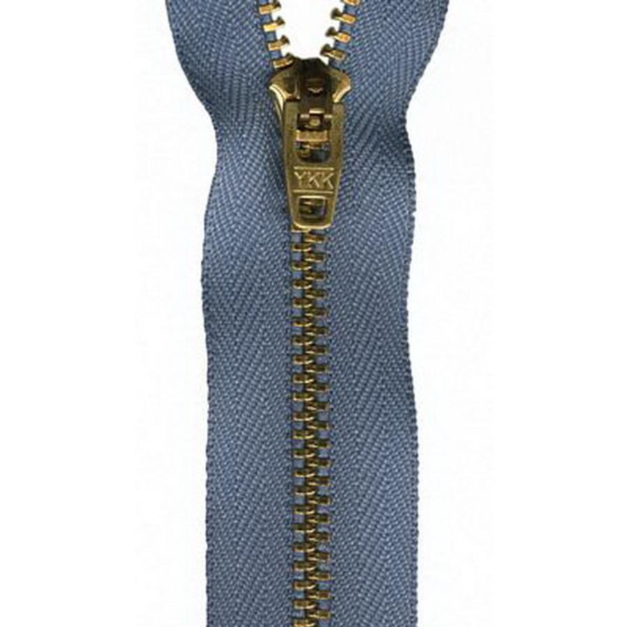 art.1607 YKK Jean 7" Faded Blue (Box of 3) - Sewingmachinesplus.com