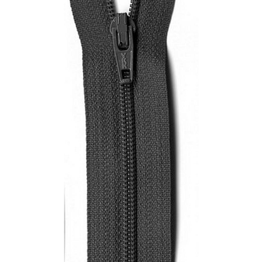art.118 Ziplon Zipper 18" Charcoal (Box of 3) - Sewingmachinesplus.com