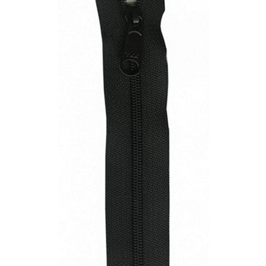 Handbag Zippers, 24in Double Slide - Black - Sewingmachinesplus.com