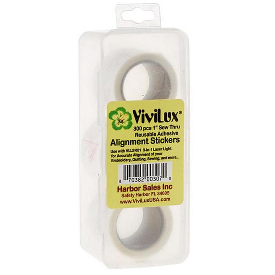 ViviLux (R) 300pc SewThru Alignment Stickers - Sewingmachinesplus.com