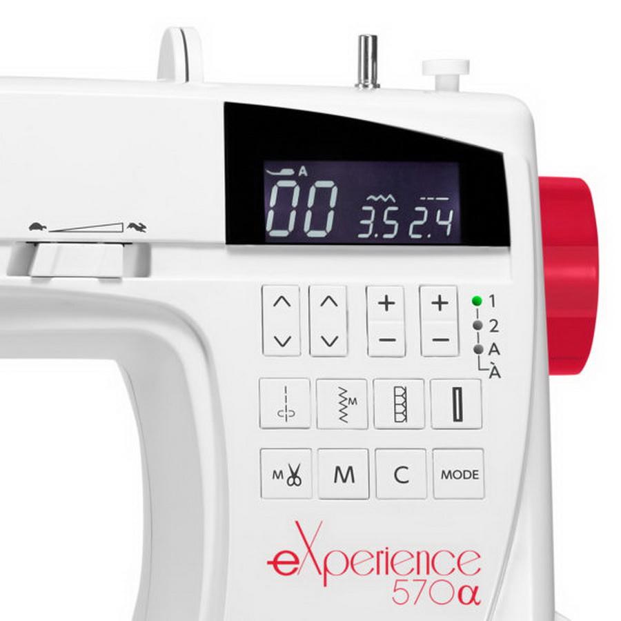 Elna eXperience 550 Computerized Sewing Machine - Sewingmachinesplus.com