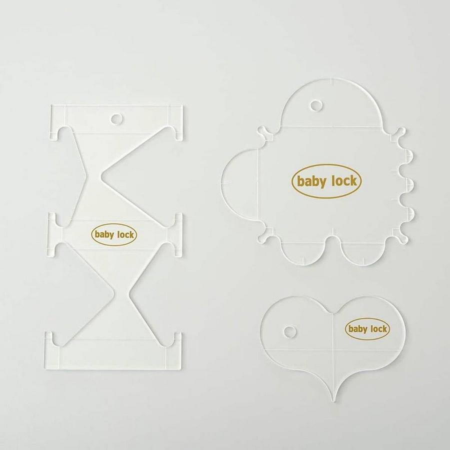 Baby Lock 1/4 inch Ruler Expansion Set - High Shank and Long Arm - Sewingmachinesplus.com