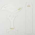 Baby Lock 1/4 inch Basic Ruler Set - High Shank and Long Arm - Sewingmachinesplus.com