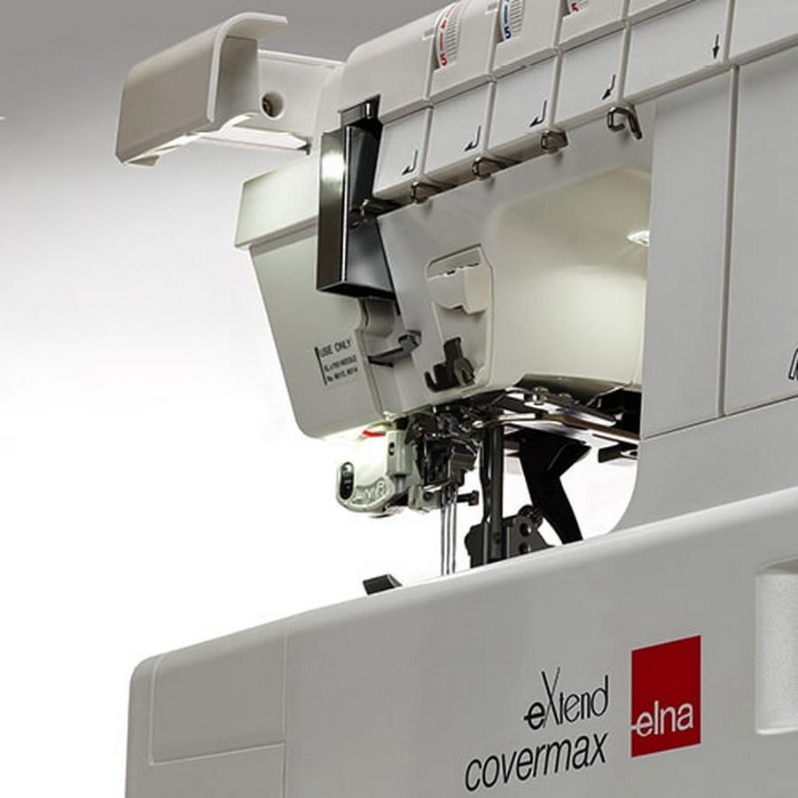 Elna eXtend Cover Max Coverstitch Serger Machine - Sewingmachinesplus.com