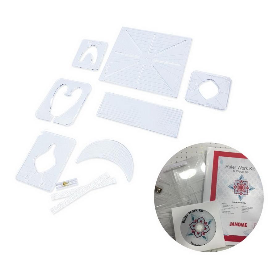 Janome Ruler Work Kit For High Shank - Sewingmachinesplus.com