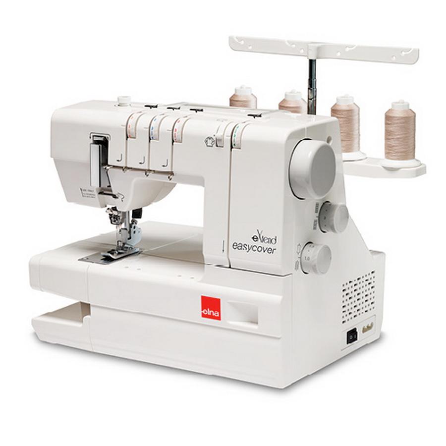 Elna eXtend Easy Cover V2 Coverlock Serger Machine - Sewingmachinesplus.com