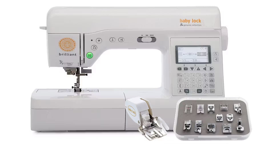 Baby Lock Brilliant Sewing Machine - From the Genuine Collection
