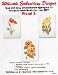 Brother Ultimate Embroidery Designs Floral 2 - SA621