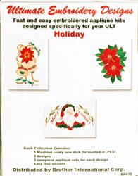 Brother Ultimate Embroidery Designs Holiday - SA625