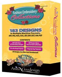 Brother-183 Embroidery Designs on 2 CDs-SAAG1