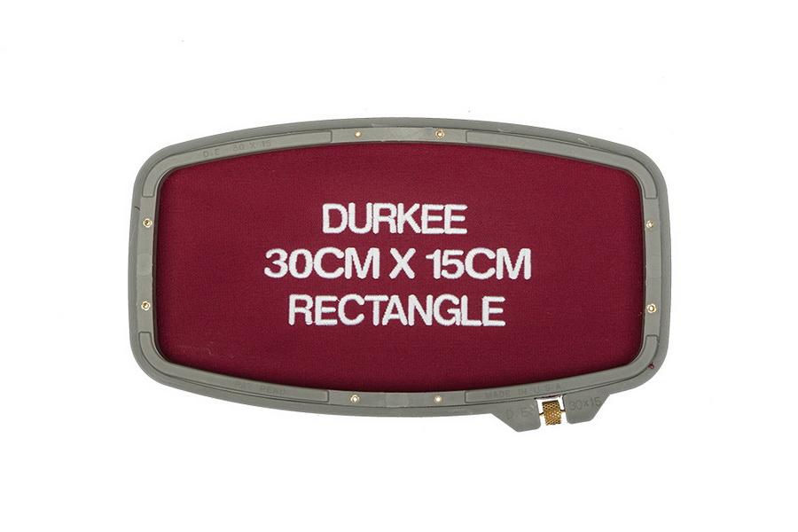 Durkee 30CM x 15CM (12 in. x 6 in.) Rectangle Traditional Embroidery Hoop - Compatible with Many Machines - Sewingmachinesplus.com