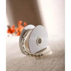 Threaders Zips on a Roll cream zipper spool with metal teeth
