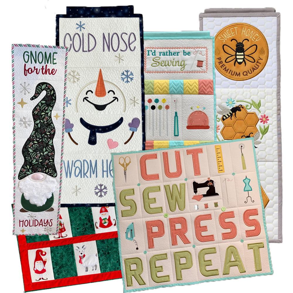 Embroidery Garden Banners & Hangings Bundle - Sewingmachinesplus.com