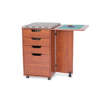 Kangaroo Sewing Furniture Bandicoot 2 Cabinet Teak b8205 Studio Set With Kiwi Storage Cabinet - Sewingmachinesplus.com