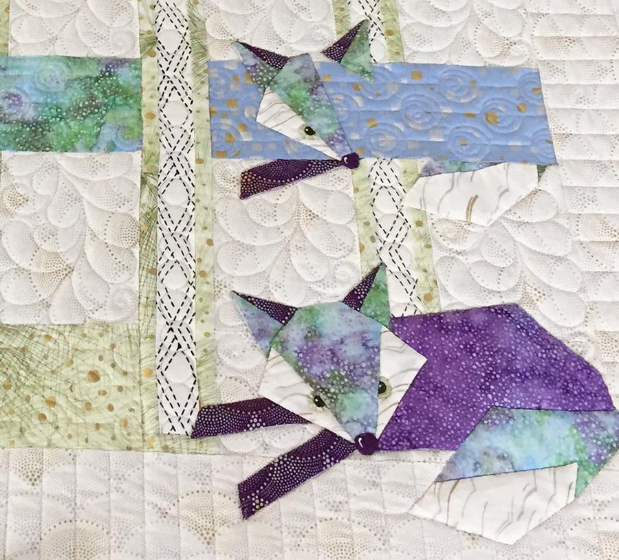 Java House Quilts Metamorfox Quilt Fabric Kit by Karen Brow - Sewingmachinesplus.com