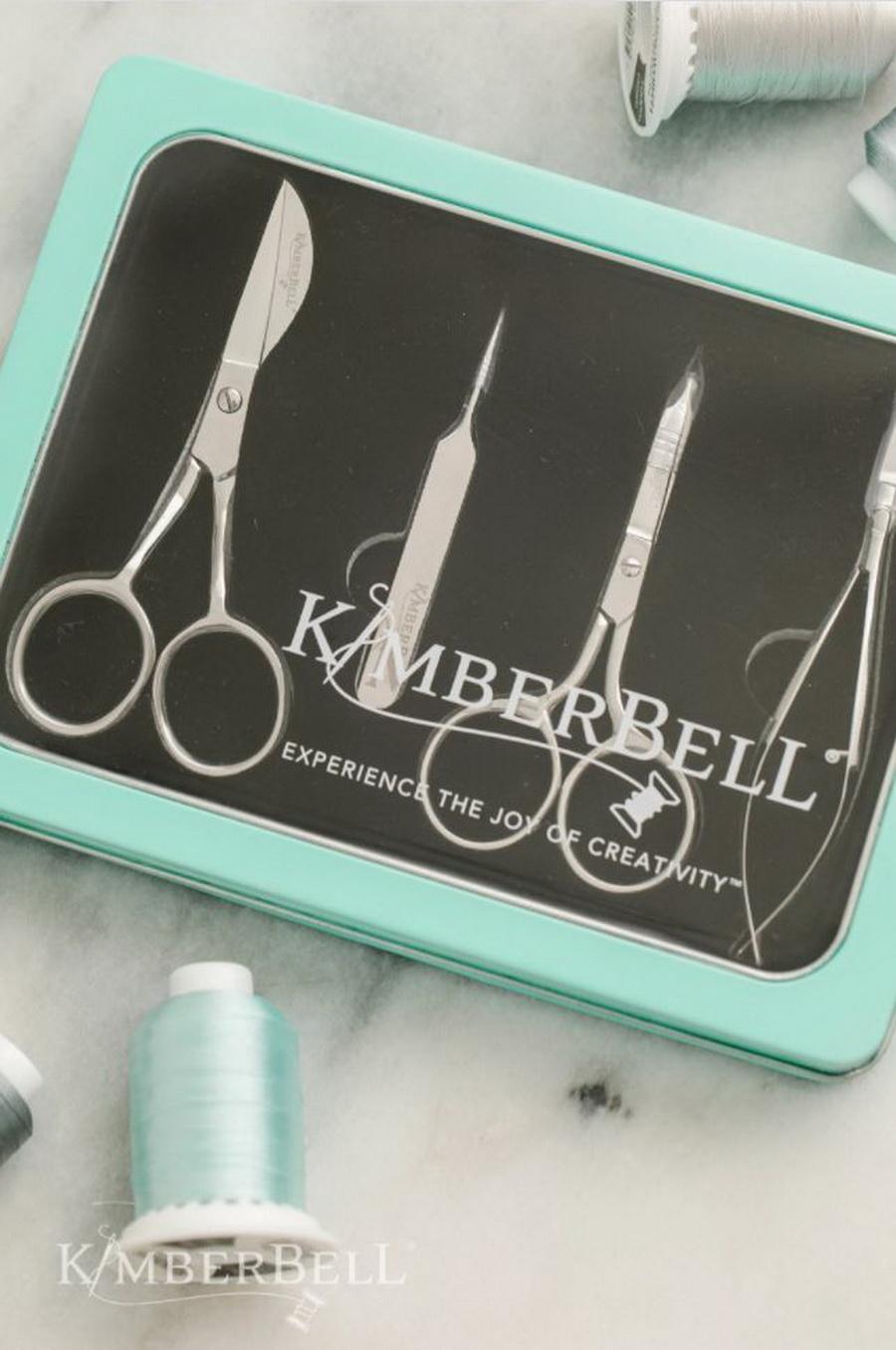 KimberBell Deluxe Embroidery Tool and Scissor Set (KDTL104)