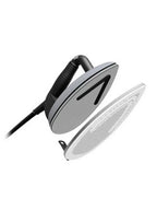 Laurastar Protective 3D soleplate for Lift+ models; gray body with white perforated soleplate.