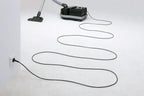 SEBO AIRBELT D4 Premium canister vacuum, black with gray accents.