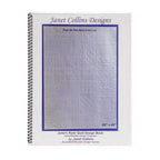 Ruler Work Kit; spiral-bound Janet Collins Designs book with quilt ruler patterns and purple border