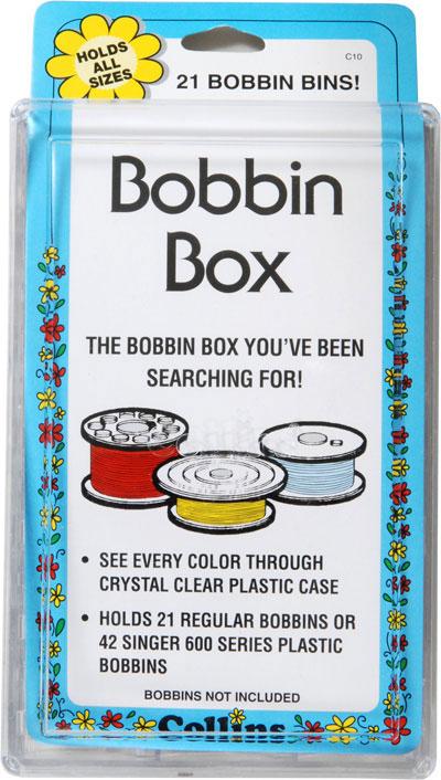 Collins Bobbin Box Holds 21 Bobbins (C10)