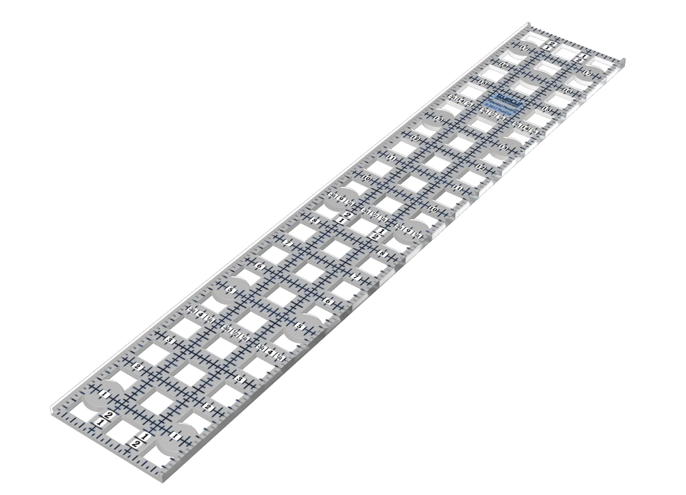 Grace TrueCut Original 3" x 18" Ruler