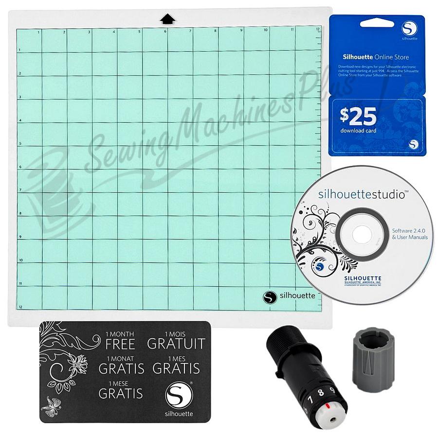 Artistic CAMEO by Silhouette - Artistic Pack with Artistic Crystal Software