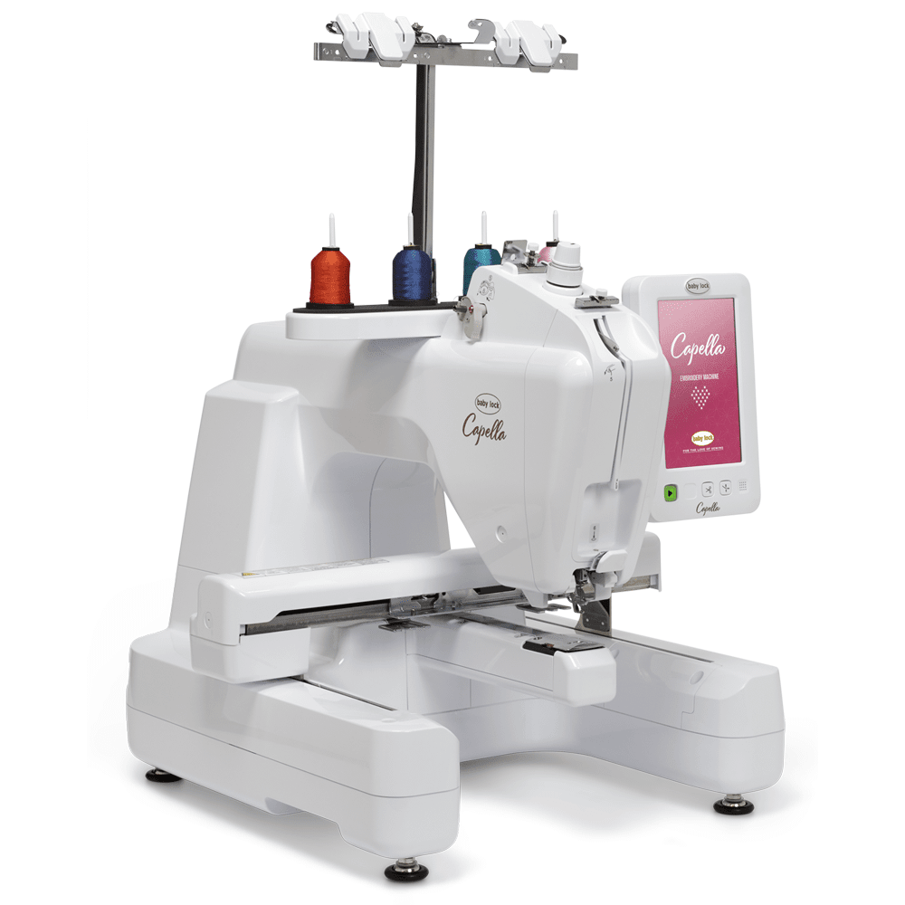 Baby Lock Capella Single Needle Free Arm Embroidery Machine (OPEN BOX MODEL) - Sewingmachinesplus.com